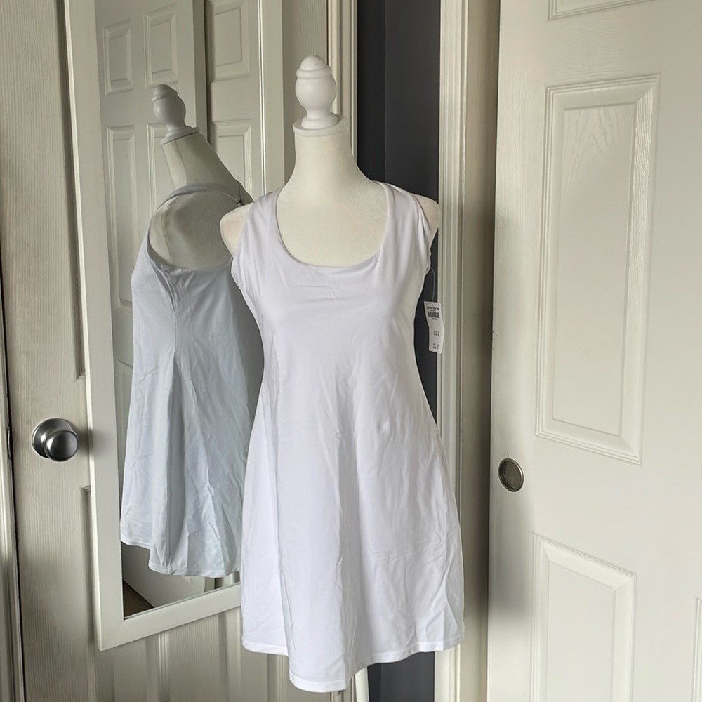 Abercrombie & Fitch white tennis dress